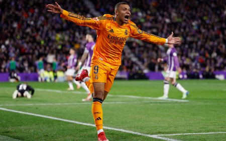 Valladolid - Real Madrid en directo | Un hat-trick de Mbappé hace más líder a los blancos ante el Pucela