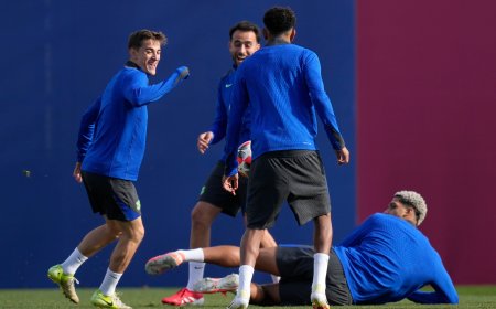 Barcelona - Atalanta en directo | Flick apuesta por dar entrada a Pedri, Araujo y Lewandowski