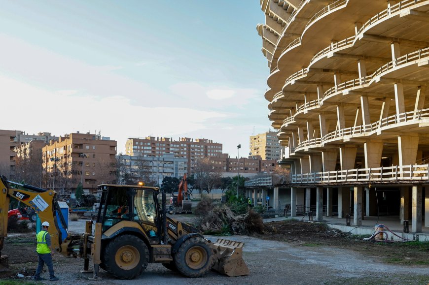 El Valencia reanuda este viernes las obras del Nou Mestalla, paralizadas desde 2009