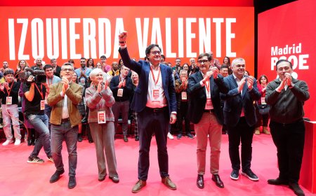 López e Illa ofrecen una “prosperidad compartida” de Madrid y Cataluña ante “la faraona” Ayuso