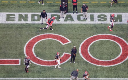 La NFL retira el lema “Acabar con el racismo” en la zona de anotación de la Super Bowl
