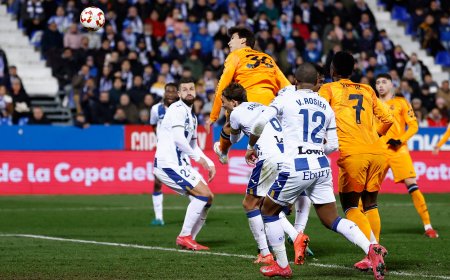 Así te hemos contado la victoria en el último minuto del Real Madrid ante el Leganés en Copa del Rey