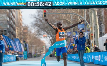 Kiplimo, récord del mundo de media maratón
