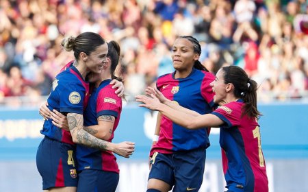 El Barcelona abraza a Mapi Léon
