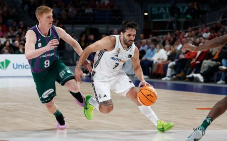 Unicaja - Real Madrid en directo | Final del primer cuarto: 18-15