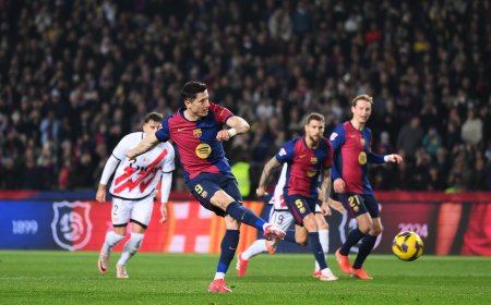 El Rayo hace del Barça un gran líder