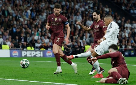 Real Madrid - Manchester City en directo | Mbappé: “Lo importante es ganar títulos. A lo largo de mi carrera he marcado muchos goles, pero a veces para nada”