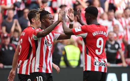 Goleada sin paliativos del Athletic al Valladolid