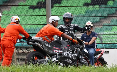 Jorge Martín vuelve a lesionarse y será baja en el GP de Tailandia