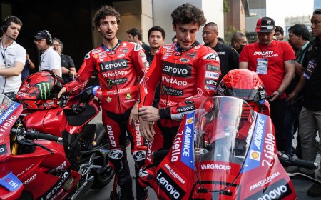 El Mundial de MotoGP es cosa de las Ducati de Pecco Bagnaia y Marc Márquez