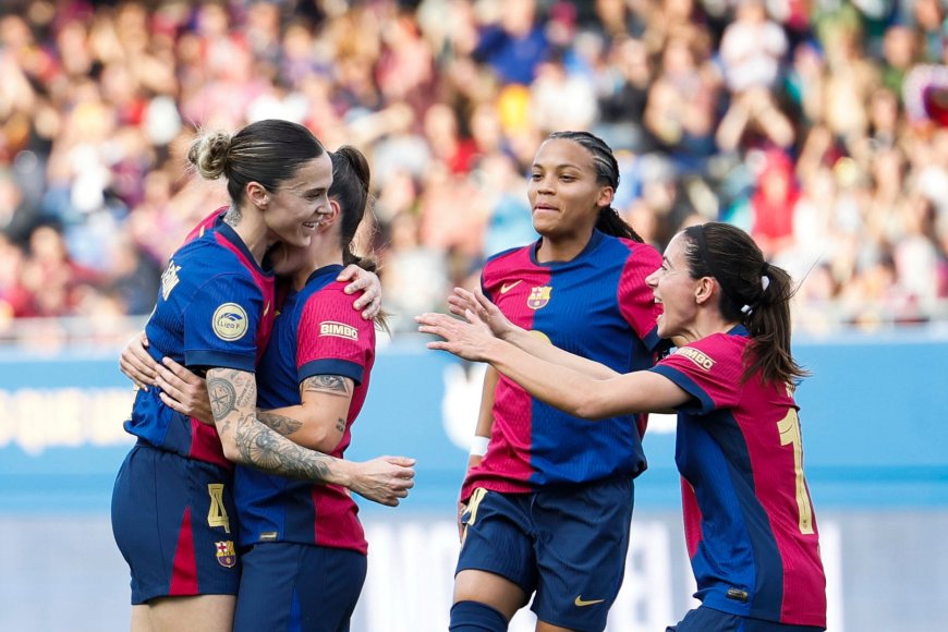 El Barcelona abraza a Mapi Léon
