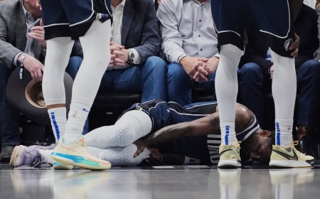 La grave lesión de Kyrie Irving termina de hundir a los Mavericks post-Doncic