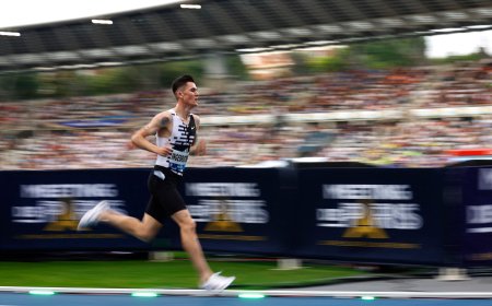 Jakob Ingebrigtsen, siempre acompañado de luces led, centra la expectación en los Europeos de atletismo en pista cubierta