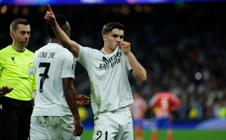 El derbi de Brahim: el regate del falso esguince a Giménez y su mensaje a Simeone