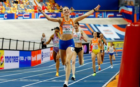 La generosidad de la estrella Femke Bol resplandece la primera noche de los Europeos de Apeldoorn