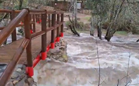 Cuando la lluvia duplica el caudal del río Manzanares en apenas 24 horas