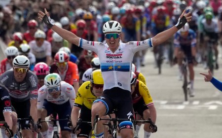 Merlier, primer líder de la París-Niza tras una cómoda victoria al sprint