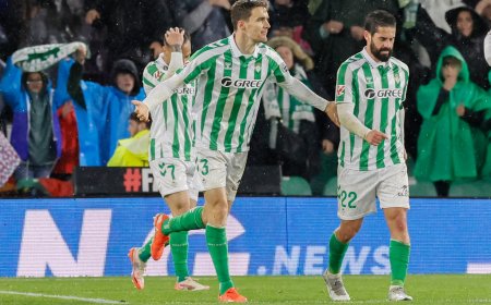 Cuatro de cuatro del Betis ante un Las Palmas en plena caída