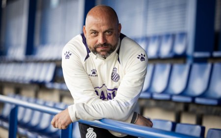 Manolo González, entrenador del Espanyol: “Prefiero que digan que soy defensivo y que el equipo esté en Primera”