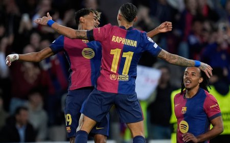 Barcelona - Benfica en directo | Raphinha amplía la ventaja para el Barcelona