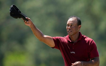 Tiger Woods se rompe el tendón de Aquiles y no jugará el Masters de Augusta