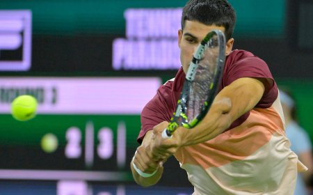 Alcaraz vence a Cerúndolo y accede a las semifinales de Indian Wells