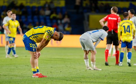 Las Palmas rescata un punto en el descuento ante el Alavés