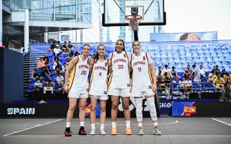 España conquista la plata en la Copa de Campeones de 3x3