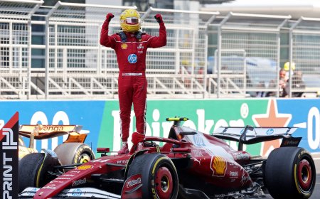 Hamilton ya gana con Ferrari
