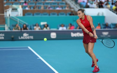 Sabalenka, la número uno con mayúsculas