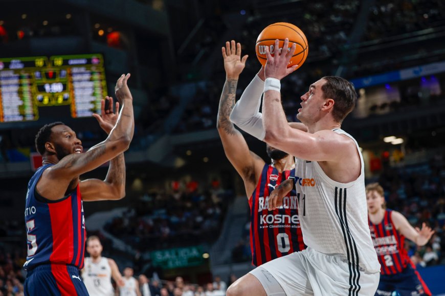 Jornada 23 de la Liga ACB: el Madrid bate al Baskonia y refuerza su liderato