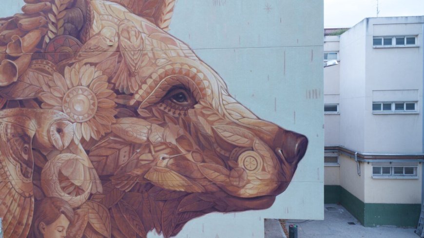 Moratalaz y Carabanchel entran en el mapa cultural de Madrid gracias al arte urbano
