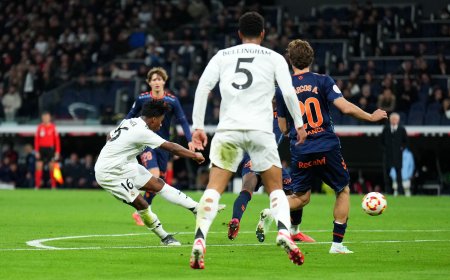 El gatillo fácil de Endrick: es el jugador del Real Madrid que menos minutos necesita para disparar