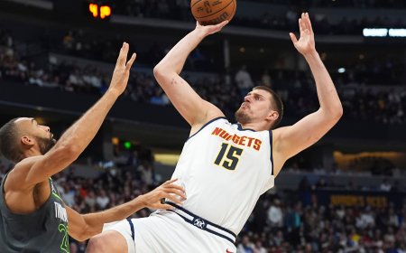 Nikola Jokic logra el triple-doble con mayor anotación de la historia: 61 puntos en la derrota de los Nuggets ante los Timberwolves