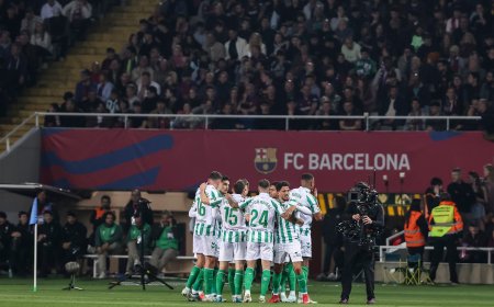 Barcelona - Betis en directo | Los azulgrana y los verdiblancos empatan al descanso