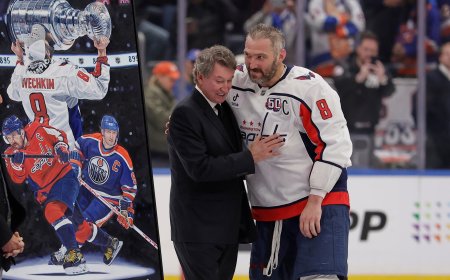 El ruso Alex Ovechkin supera el mítico récord de goles de Wayne Gretzky en la NHL, la liga de hockey sobre hielo