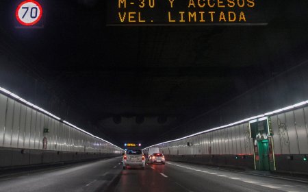 Comienza la instalación de balizas en la M-30 para no perder la cobertura GPS en los túneles