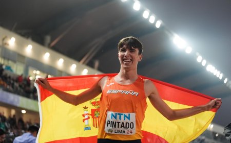 Importante lesión de Àlex Pintado, la gran promesa del atletismo español