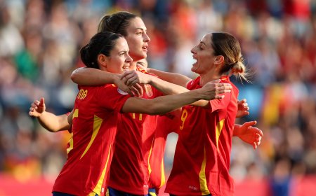 España se pega una fiesta ante Portugal en Balaídos