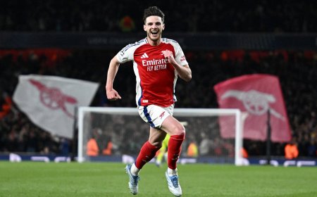 ‘El Caballo’ Declan Rice, el héroe ‘gunner’ que solo había tirado cuatro faltas con el Arsenal