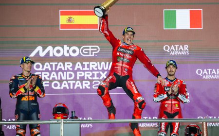 Marc Márquez recupera con su séptimo triunfo la hegemonía en MotoGP gracias a una clase magistral en el GP de Qatar