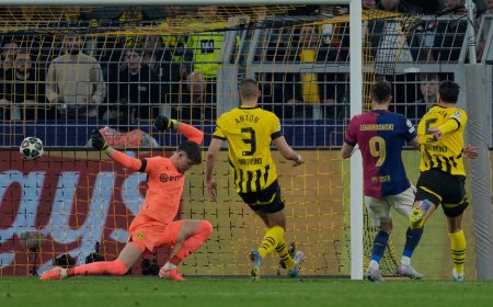 Dortmund - Barcelona, en directo | El Barcelona sobrevive en Dortmund gracias al resultado de la ida (3-5 global) y ya está en las semifinales