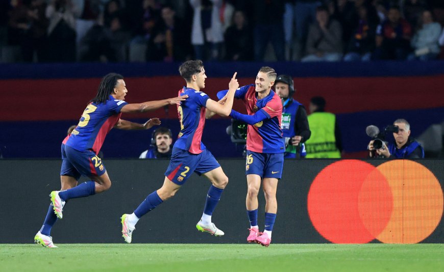 Barcelona - Dortmund en directo | Los azulgrana ganan al descanso gracias al gol de Raphinha