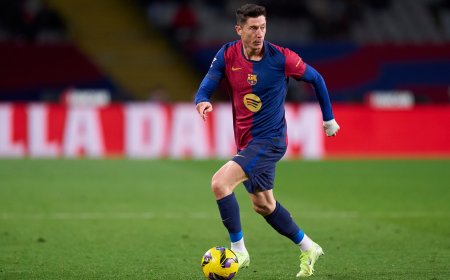 Lewandowski, entre la duda física y el deseo de decidir el Clásico y el ‘pichichi’