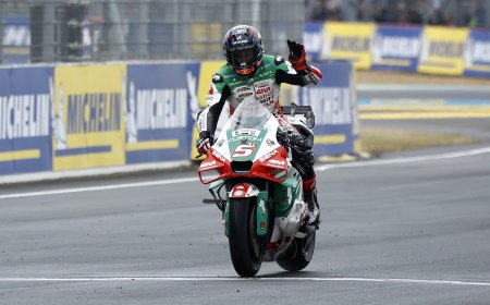 Éxtasis sobre mojado para Johann Zarco y Honda en el GP de Francia