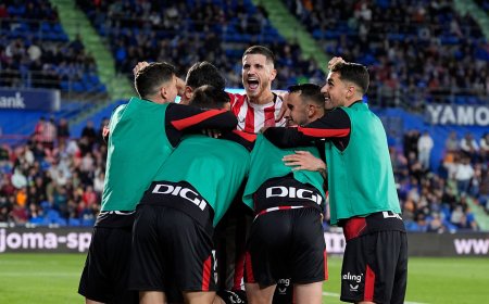 El Athletic, a la Champions; el Getafe seguirá sufriendo