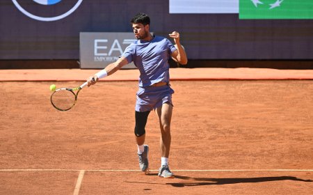 Sinner - Alcaraz en directo, la final del Masters 1000 de Roma en vivo