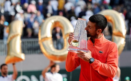 Djokovic encuentra luz, consuelo y una cifra dorada en Ginebra: 100 títulos