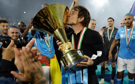 Antonio Conte, el arquitecto del triunfo del Nápoles que no tiene claro su futuro