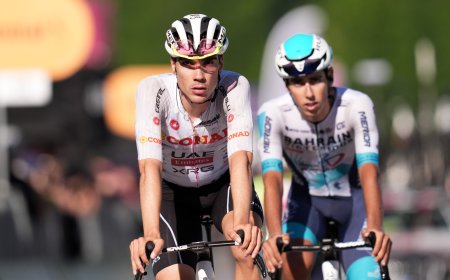Santa Bárbara fatal para Juan Ayuso en la 16ª etapa del Giro de Italia